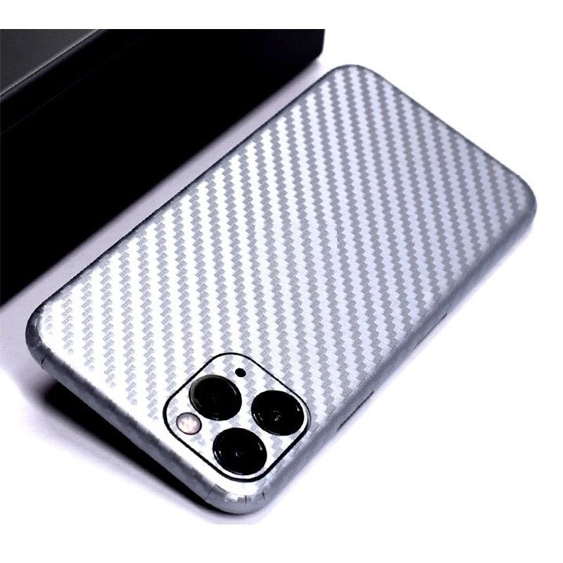 Phone Stickers For iPhone 11 Pro Max Color Carbon Fiber Film For iPhone 11 Pro 11 Sticker Mobile Phone Accessories EEMIA