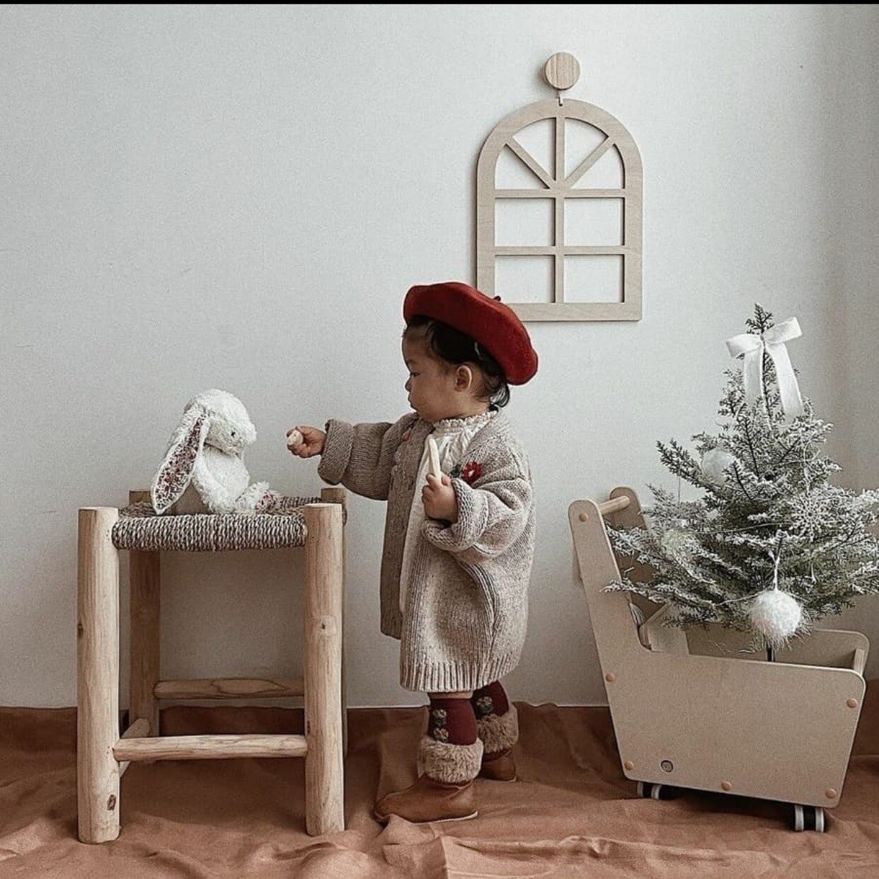 Decoración nórdica para cuarto de Bebé y Niño, tablero decorativo para habitación de niño y niña, letras de madera para el hogar
