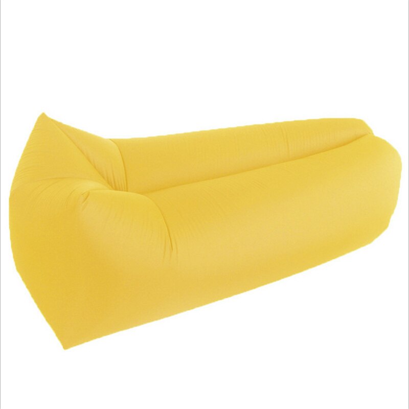 Sofá de aire ultraligero para dormir al aire libre, cama hinchable para piscina, colchoneta hinchable: Orange