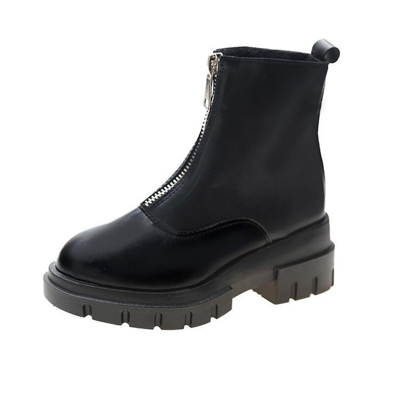 Dame Laarzen Booties Vrouw Lage Hak Vrouwen Rubber Schoenen Regen Luxe Laarzen-Vrouwen Ronde Teen Dames lolita