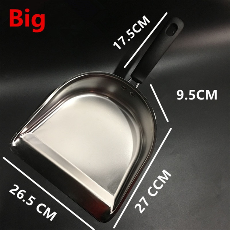 Stainless steel shovel kitchen chef tool food Handheld Portable Table desk Small garbage shovel Cleaning tools Home garden used