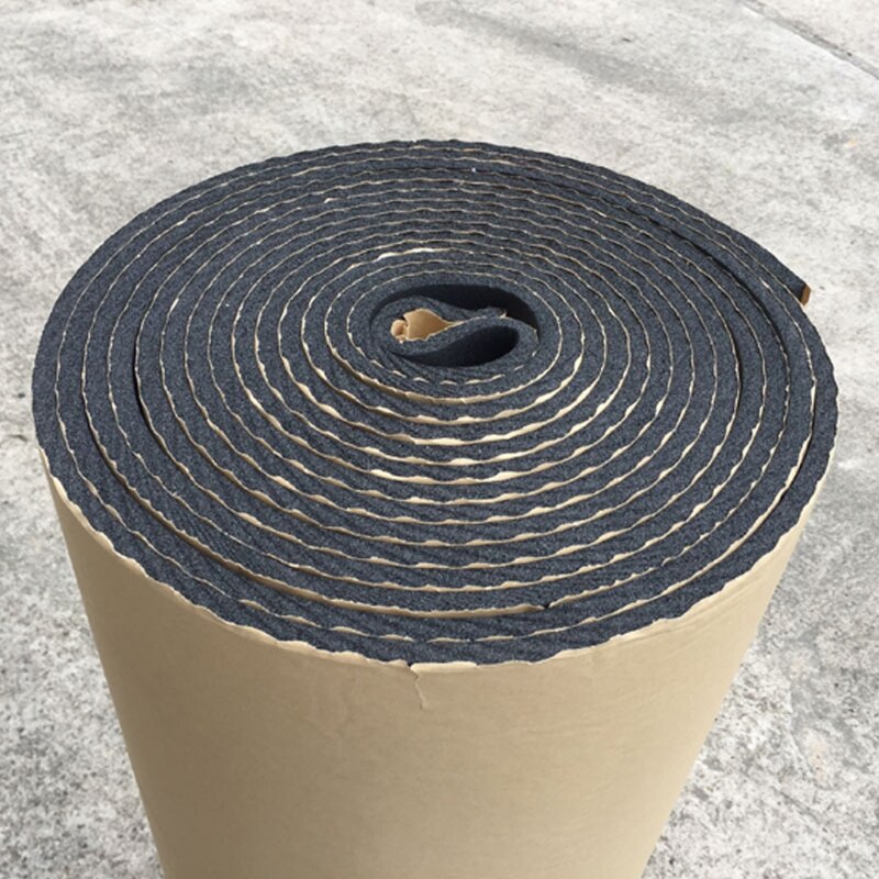 1Roll 200cmx50cm 3mm/6mm/8mm Adhesive Closed Cell Foam Sheets Soundproof Insulation Home Car Sound Acoustic Insulation