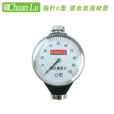 Hardness tester for rubber resin Durometer glass sponge durometer: Gold