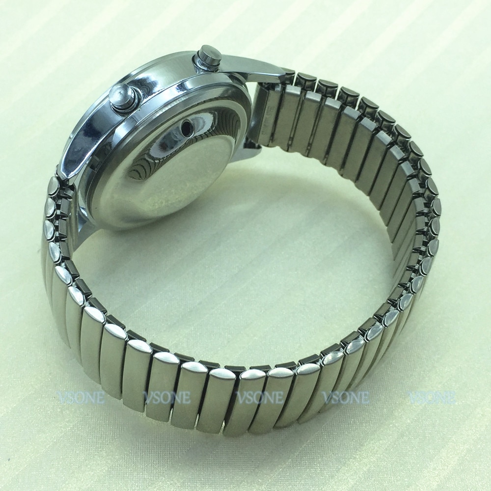 Portugees Praten Horloge voor Blinden of Slechtzienden Met Alarm Falar Portugues Quartz Horloge In Voorraad Flex Band