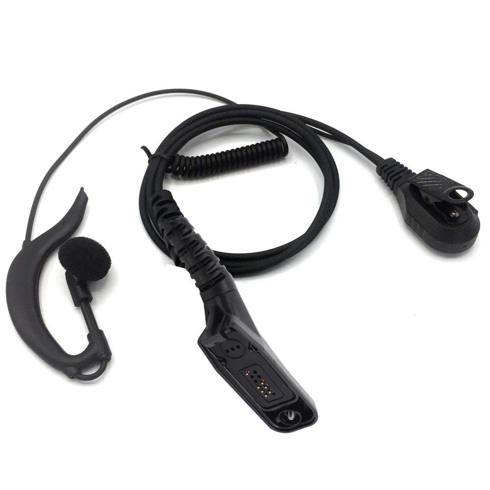 Jxejxo Oorhaak Microfoon Oortelefoon Headset Dual Ptt Voor Motorolao Ham Radio Voor APX2000 APX7500 DGP4150 DP3400 DP3401 MTP850S