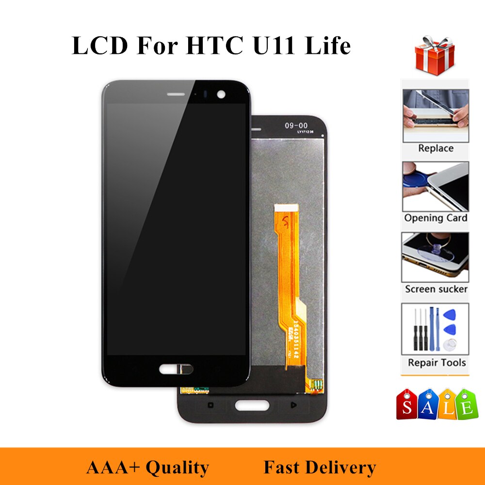 100% Getest Voor Htc U11 Leven Lcd Touch Screen Digitizer Vergadering Vervanging Voor Htc U11 Leven U11 Lite Lcd