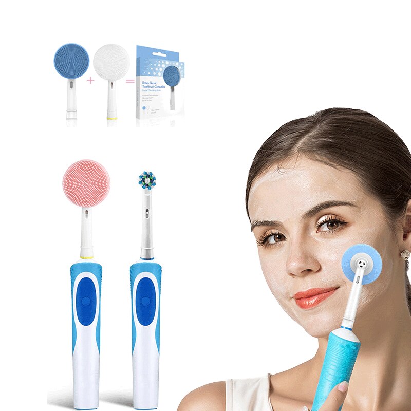 1Pcs Oral-B Elektrische Tandenborstel Vervanging Gezichtsreiniging Opzetborstel Elektrische Tandenborstel Reiniging Hoofd