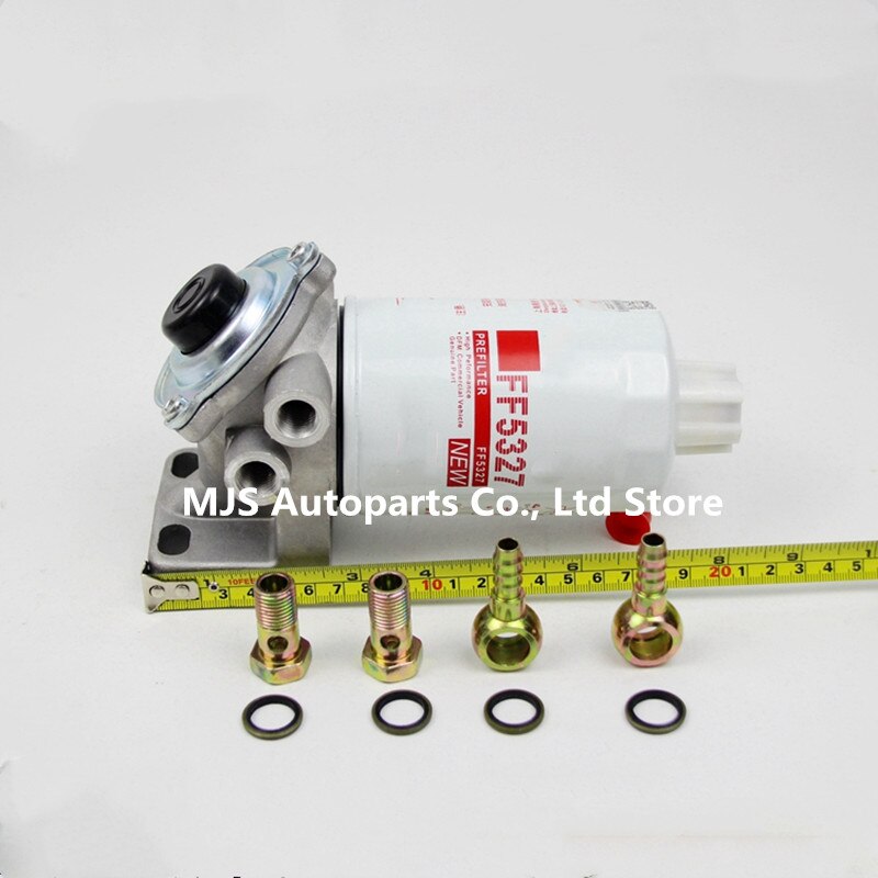 FF5327 FF5052 Kraftstoff Wasser Trennung Filter Für Fleetguard 1119G-030 T64101003 WBF1235 231-1105020 Doppel Tasse Basis Öl Filter