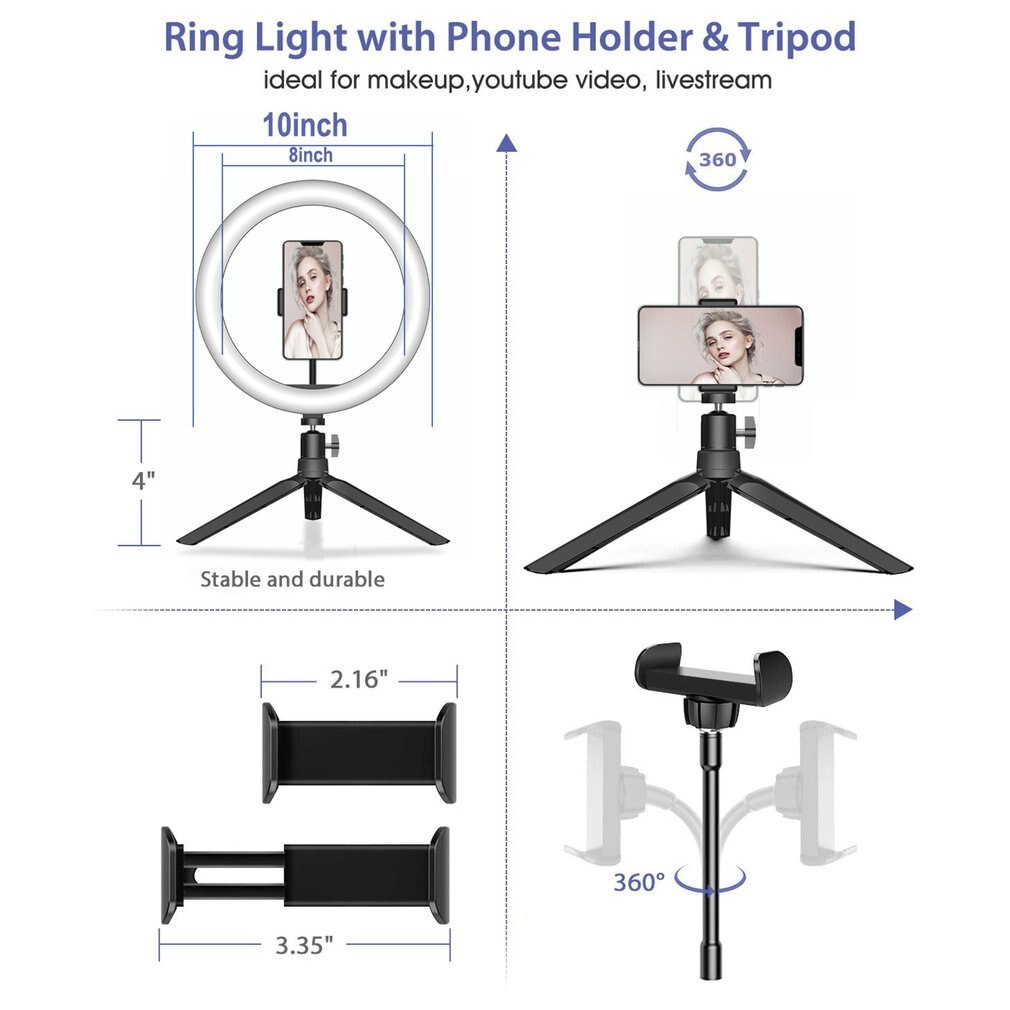 Schönheit Füllen Licht Live Füllen Licht Handy, Mobiltelefon Video Füllen Licht Online Berühmtheit Live Rundfunk 10-zoll Ring Licht