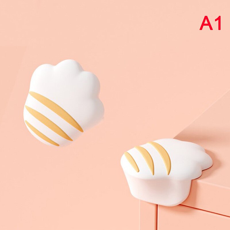 2 Stuks Leuke Cartoon Baby Silicone Veiligheid Protector Tafel Hoek Bescherming Van Kinderen Anticollision Edge Hoeken Guards Veiligheid: A1