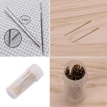 100Pcs Gouden Staart Naalden 24 # Borduren Stof Kruissteek Handwerken Tool
