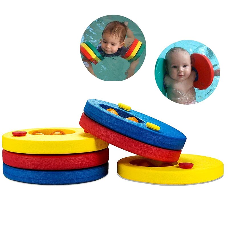 Conjunto de 6 uds. De discos flotantes para bebé, brazo de natación, para aprender natación
