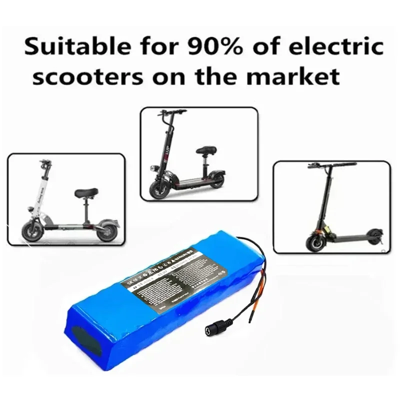 18650 36 V/42 V 10s2p 10500 mAh Elektroroller Power Lithiumbatterie Elektro-Skateboard BMS Roller Balance Auto