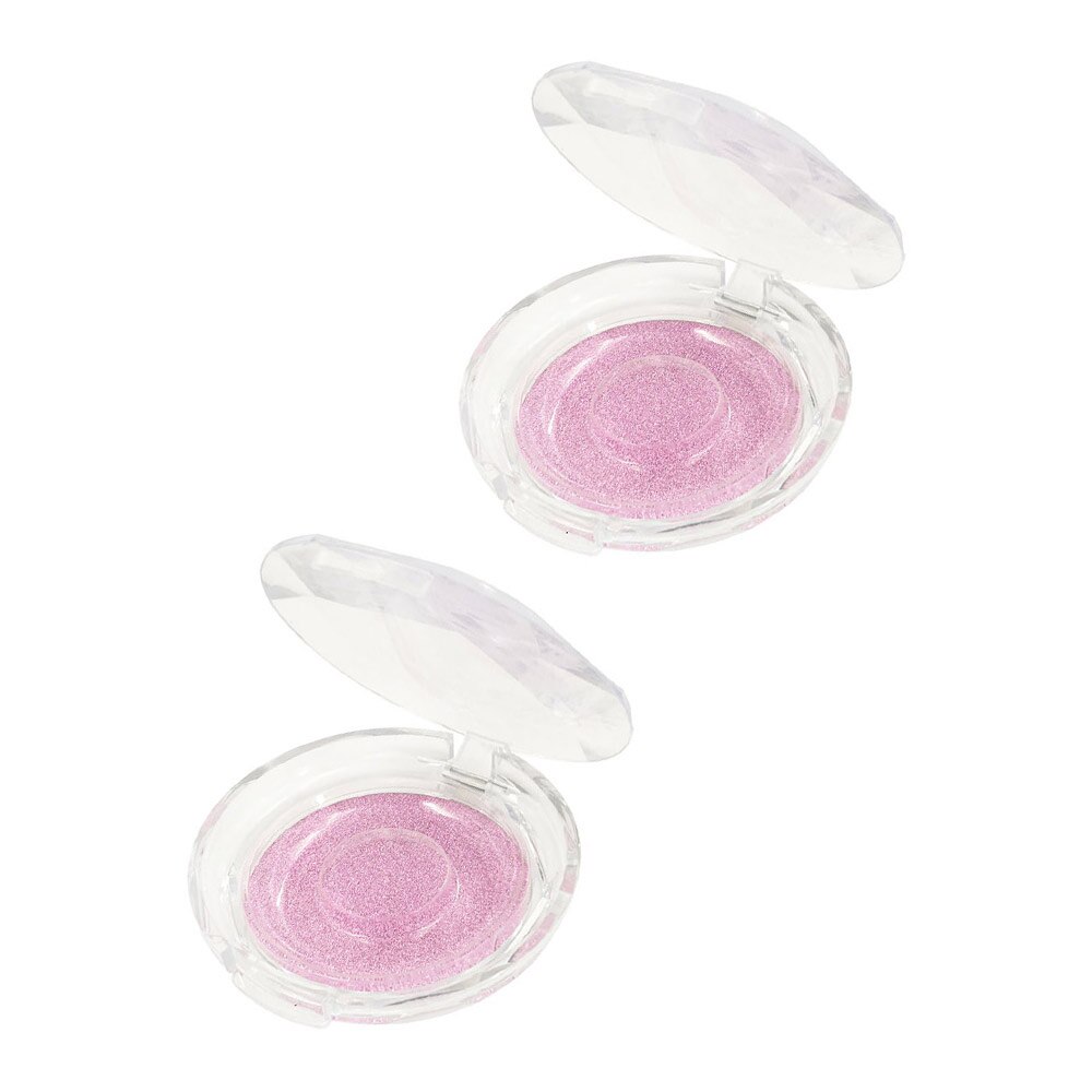 100 stuks kristallen doosje met ronde onderkant, wimpers, transparant, ronde/vierkante doosje met onderkant, nepwimpers doosje met onderkant