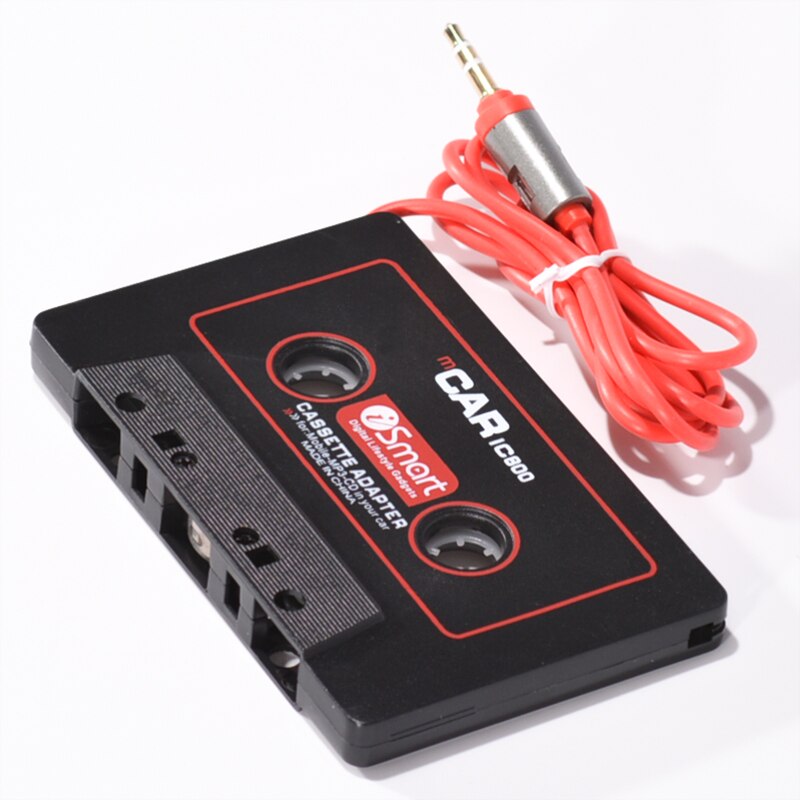 1PC Auto Kassette Adapter Kassette Mp3 Spieler Konverter Für iPod Für iPhone MP3 AUX Kabel CD-Spieler 3,5mm Jack Stecker