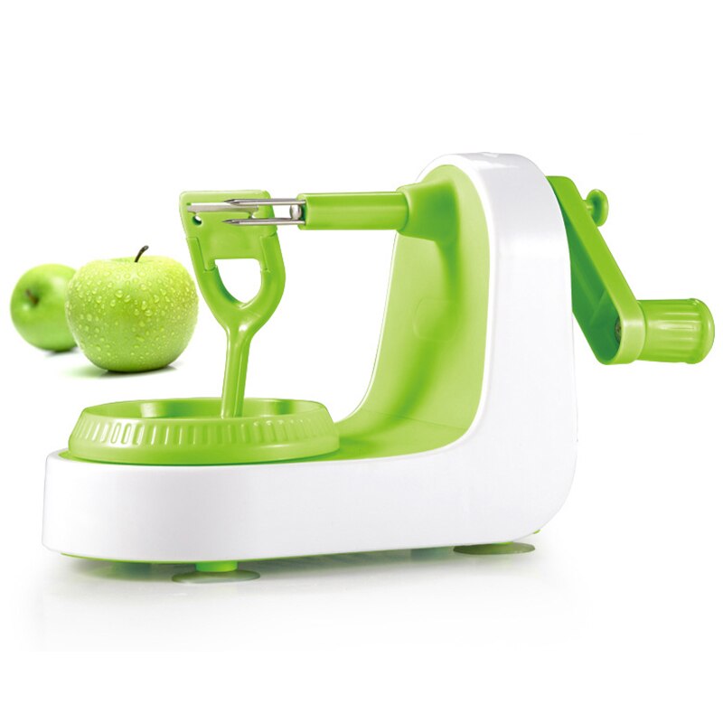 Máquina peladora de manzana multifuncional con manivela, pelador de frutas para el hogar con cortador de manzana, para la comodidad de la cocina