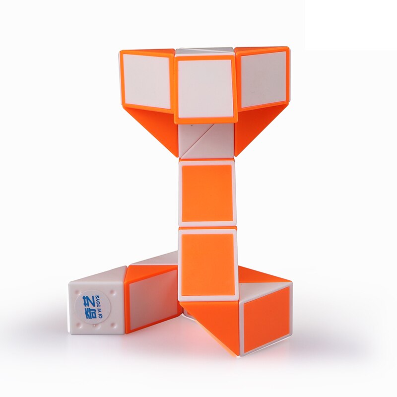 Qiyi 3D Magico Righello Cubo di 24/36/48 Segmenti Cubo Magico Serpente Torsione Cubo di Puzzle Bambino Giocattoli Educativi per I Bambini