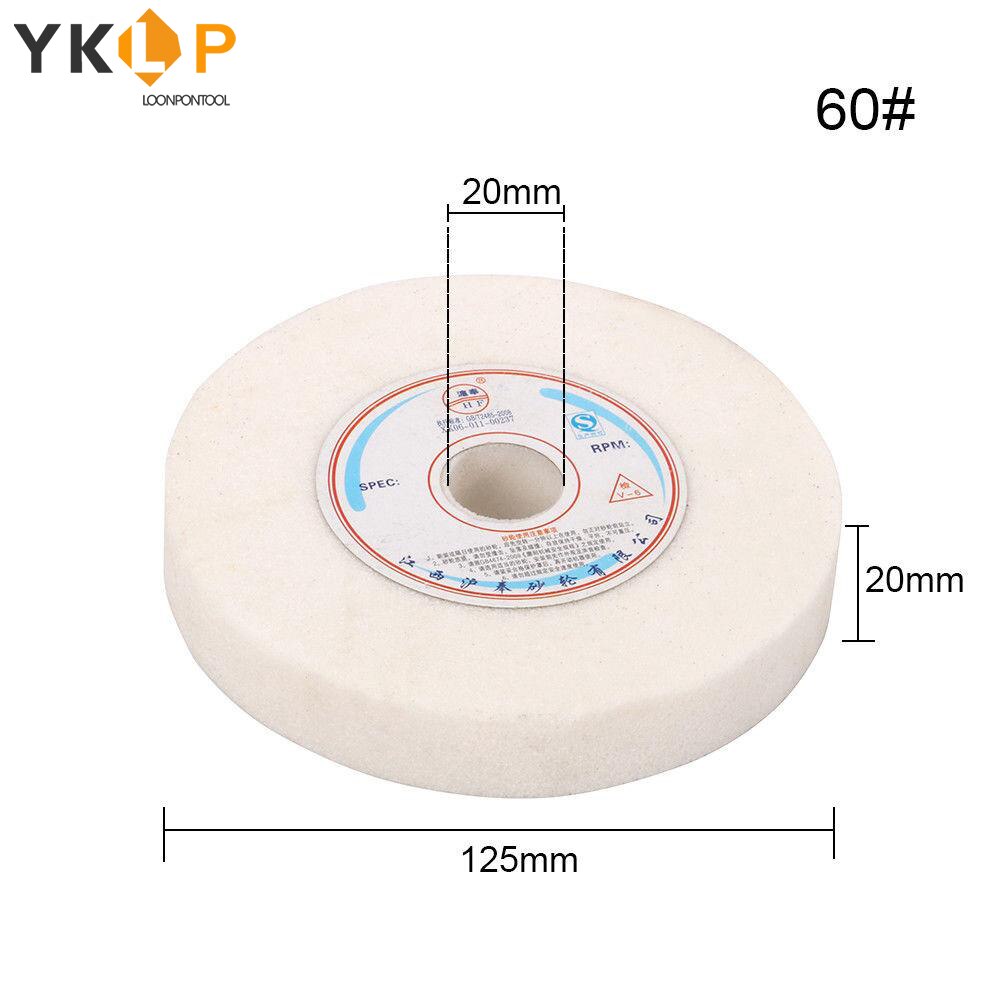 5/6/7/8" Ceramics Grinding Wheel Bore 20/32mm Corundum Polishing Pad Abrasive Disc Grinder Rotary Tool