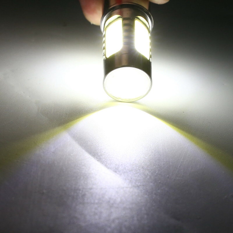 Motorfiets Koplamp 12V H6 Ba20d 4 Cob Led Wit Lamp Geschikt Voor Bromfiets Atv Koplamp