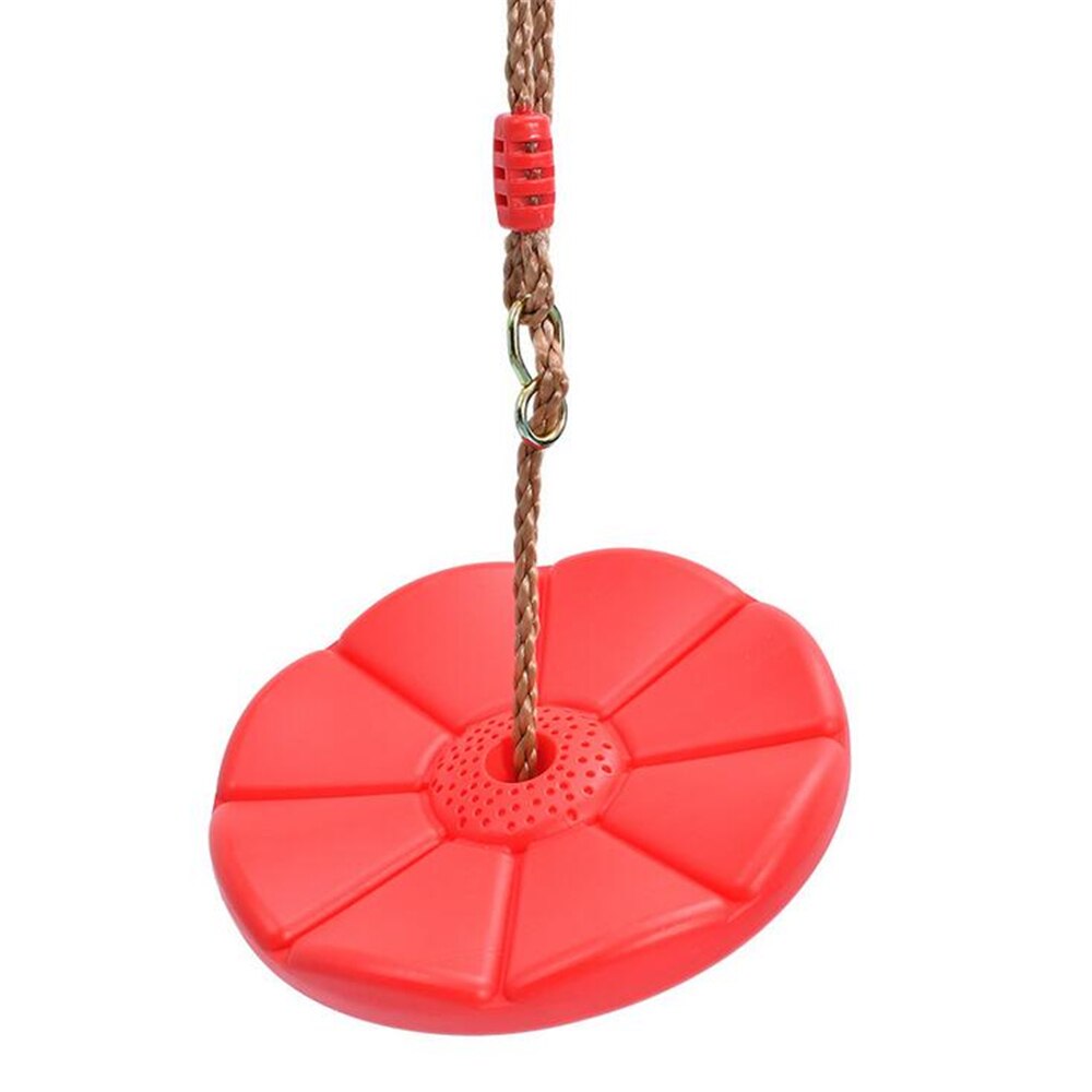 Kinderen Speelgoed Outdoor Plastic Swing Disc Schommel Indoor Schommel Disc Klimmen Schommel Voor Kinderen Tuin Speeltuin Camping Spelen Speelgoed: Red