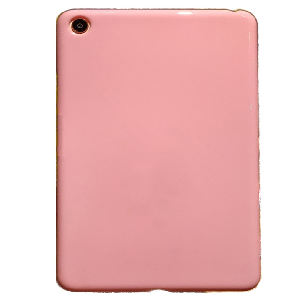 Transparent Soft Silicon Cases For Xiaomi Mi Pad 4 8.0 inch Tablet Shockproof Back TPU Cases for Xiaomi Mi Pad 4 Plus Cover: Pink / Mi Pad 4 PLUS 10.1