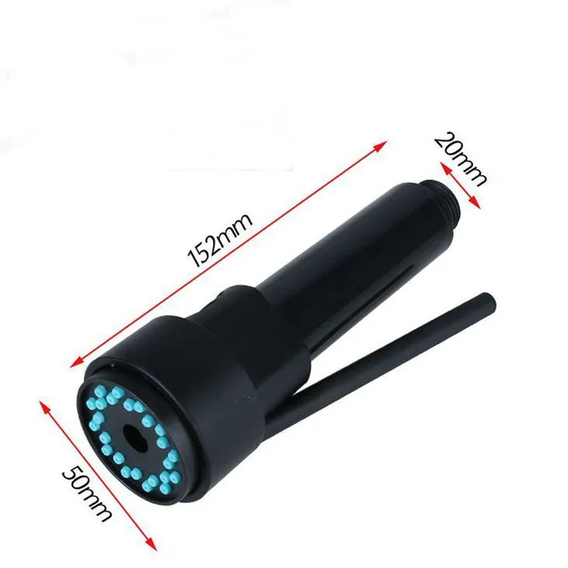 Trek kraan sproeikop handheld ABS kraan waterbesparende hogedruksproeier mondstuk badkamer wastafel kraan vervanging