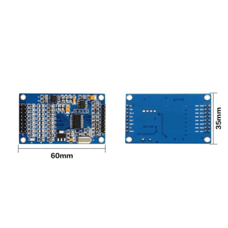 DS1256 24 Bit 8 Channel ADC AD Module High Precision ADC Collecting Data Acquisition Card