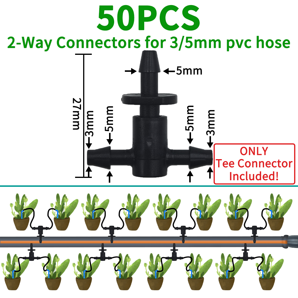 25PCS Bend Arrow Dripper Micro Drip Irrigation Kit Emitters for 3/5mm Hose Garden Watering Saving Micro Dripper Greenhouse: PURPLE