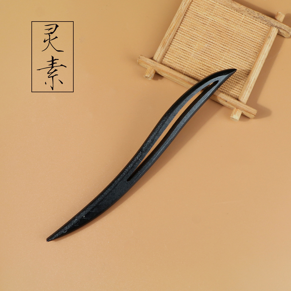 Horquilla de madera clásica y para mujer y niña, horquilla para el pelo sencilla china, palillos tradicionales, tenedor para el pelo, accesorios para la cabeza: Oro