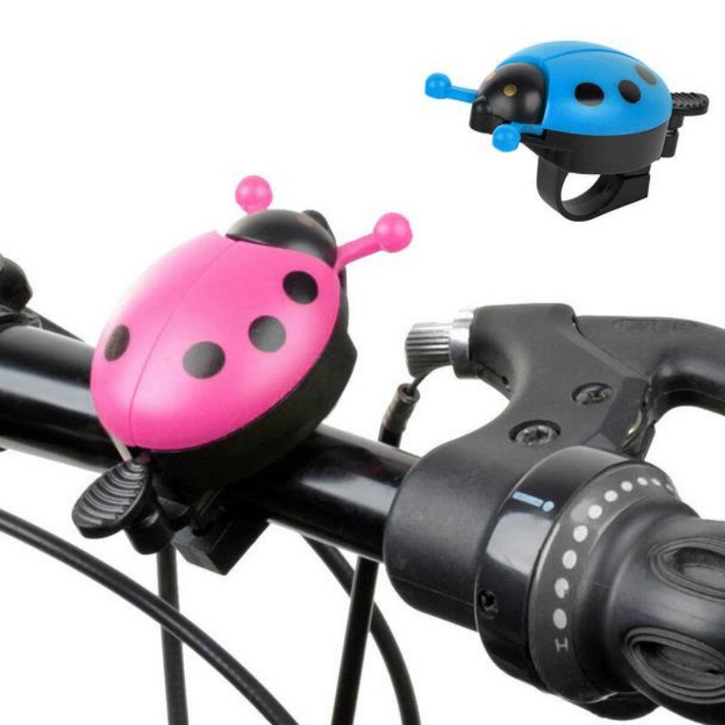 Fietsbel Ring Kever Cartoon Fietsen Bell Mooie Kids Lieveheersbeestje Bell Ring Voor Bike Rijden Hoorn Alarm Fiets Accessoires