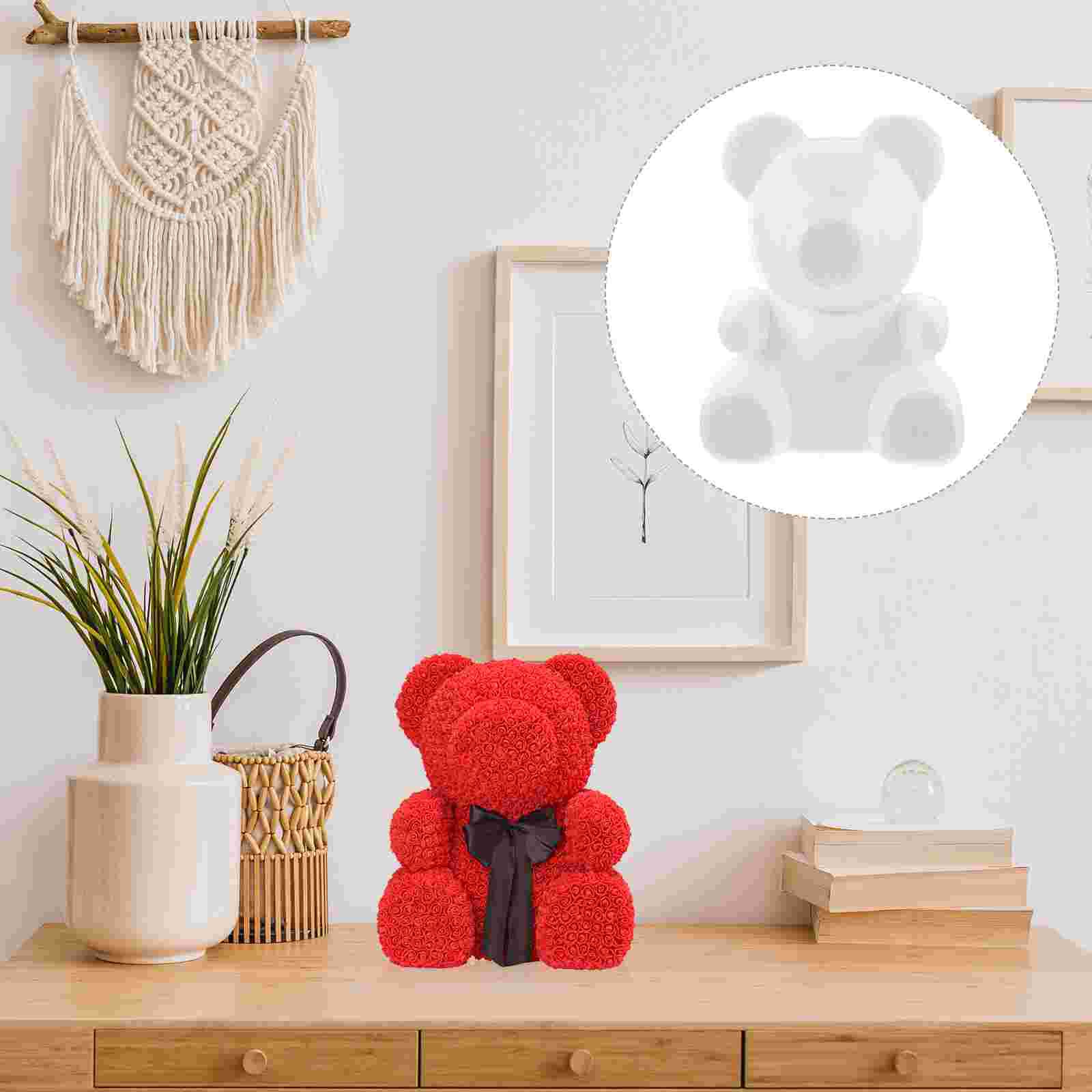 Beer Vormige Piepschuim Diy Polystyreen Modelling Voor Ambachten Diy Beer: Default Title