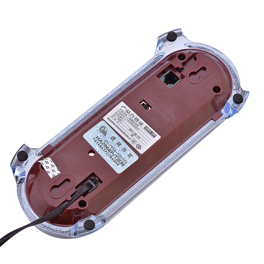 1PC veloce Telefoni Antichi di Moda Appeso di Telefono Del Chiamante Parete con Retroilluminazione Blu