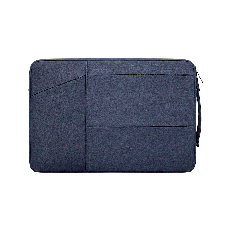 Laptop Bag For Macbook Air Pro Retina 12 13 14 15 15.6 inch Laptop Sleeve Case PC Tablet Cover for Xiaomi Air HP Dell Briefcase: Navy / 15.6 inch