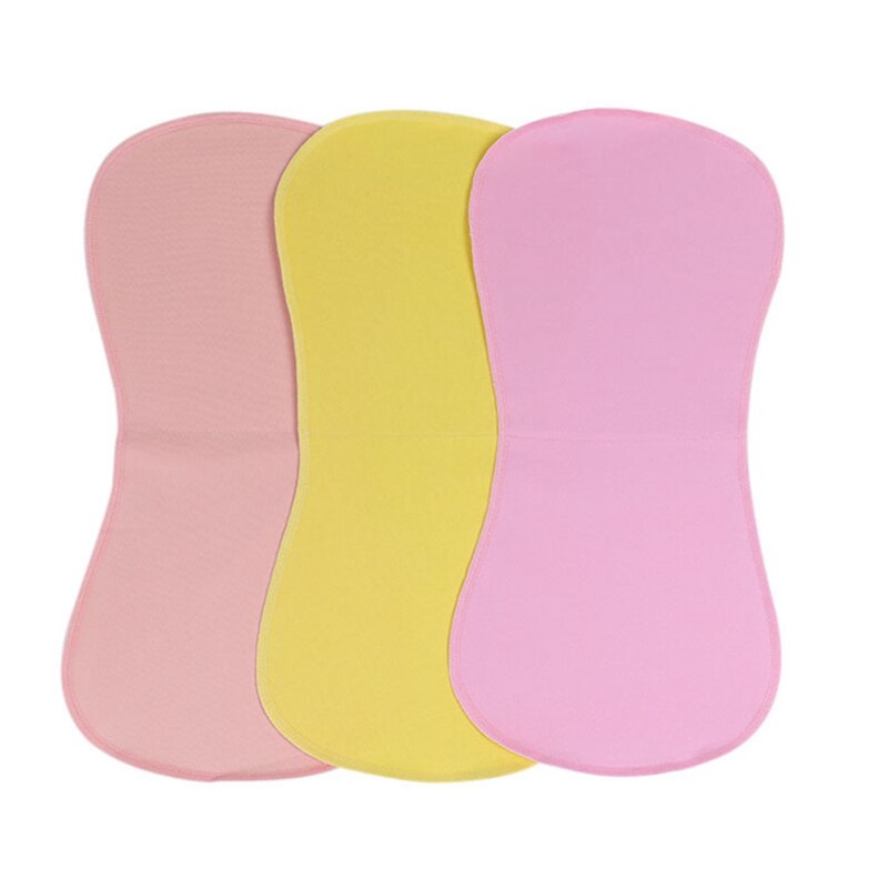 3 pcs/Lot Double couche imperméable pur coton bébé serviette d'alimentation maman épaule crachant coussin de lait pour les enfants