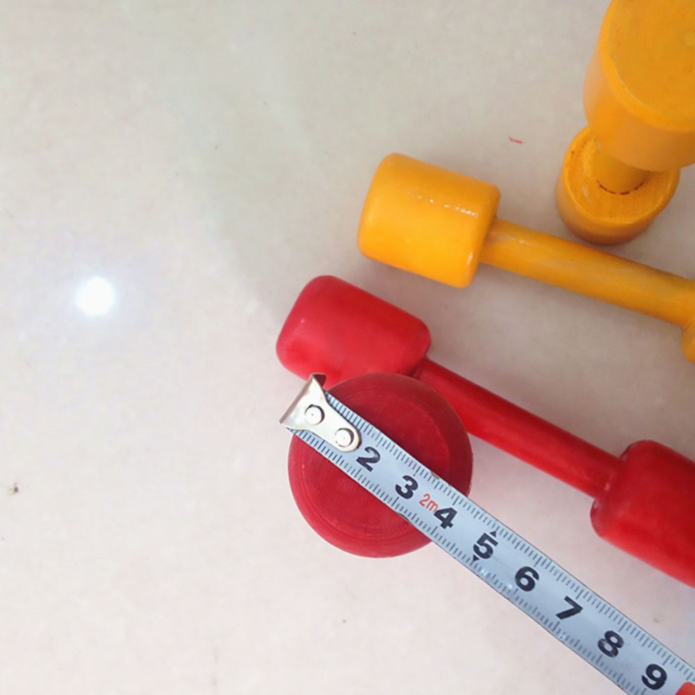 2 Pairs Hand Grip Dumbbell Wooden Fitness Dumbbell for Gym Kids Child