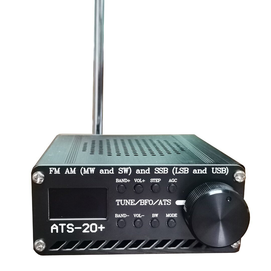 Original ATS-20 PLUS SI4732 All Band Radio FM AM (MW And SW) And SSB (LSB And USB) With Antenna 850MA Battery
