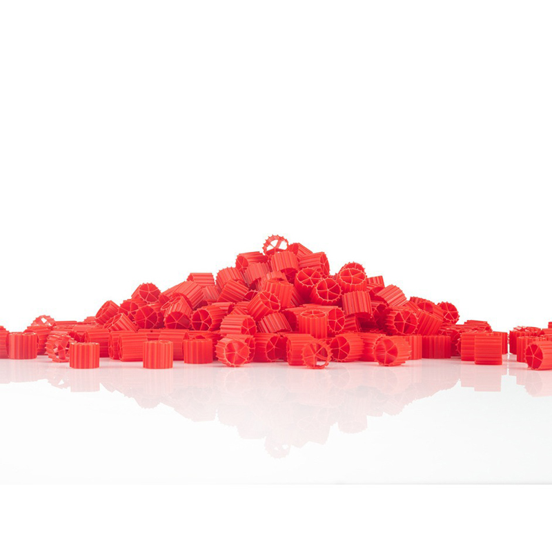 500g/1kg K1 K2 K3 blanco rojo acuario Koi estanque plástico filtro bioquímico medios Material de filtro de tanque de peces: M / Rojo