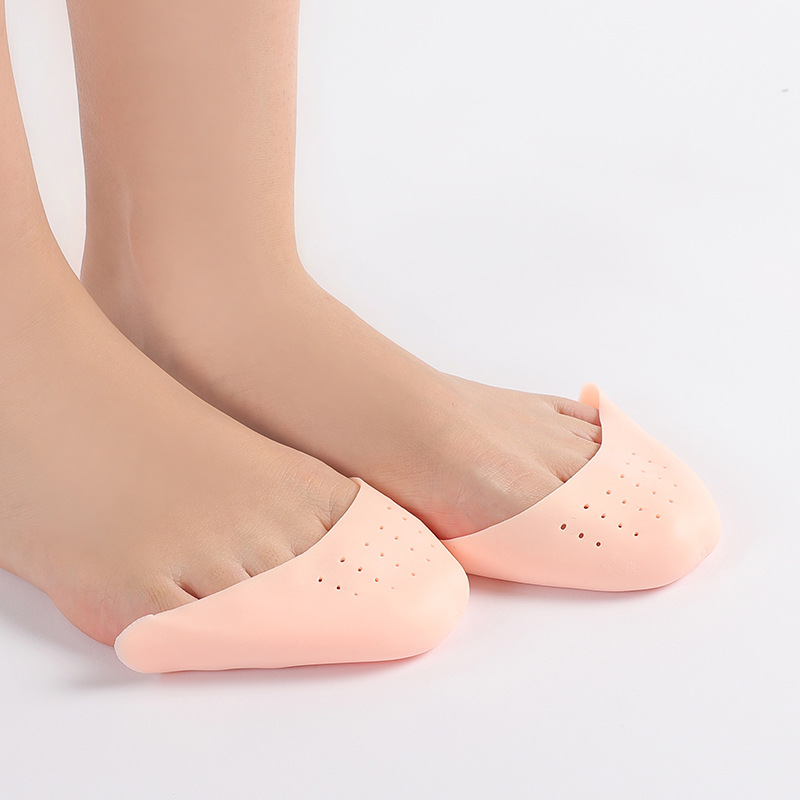 Grote Teen Stijltang Duim Valgus Beschermer Siliconen Gel Voet Vingers Teen Separator Bunion Versteller Voeten Pads Verlichting Voetpijn: GRIJS