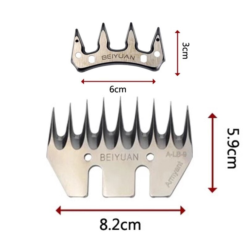 BEIYUAN sheep shears comb cutter Shearing Clipper Sheep Goats Alpaca Farm Shears Sheep Clipper scissors parts: Pink