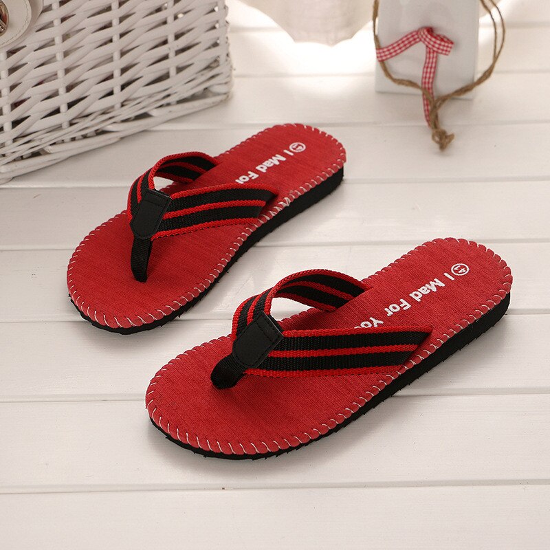 2021 moda estiva antiscivolo pantofole da uomo infradito EVA pantofole da bagno scarpe da uomo scarpe Casual da esterno sandali da spiaggia Pantuflas: Rosso / 44