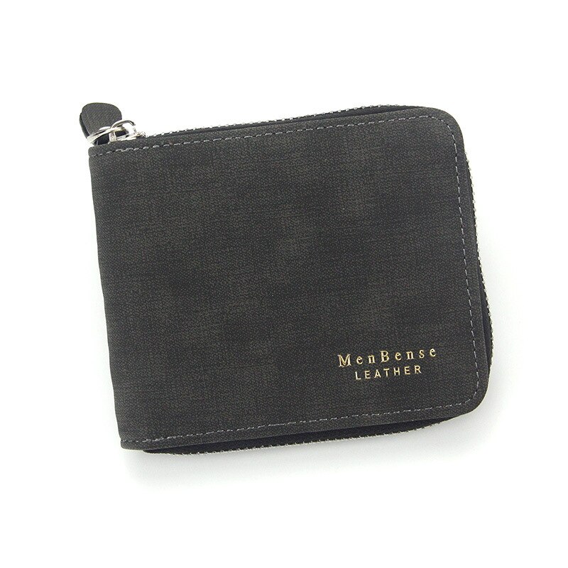 Luxe Mannen Portefeuilles Mode Kaarthouder Portemonnee Multifunctionele Lederen Portemonnee Minimalistische Voor Mannelijke Rits Portemonnee Met Card Wallet: K