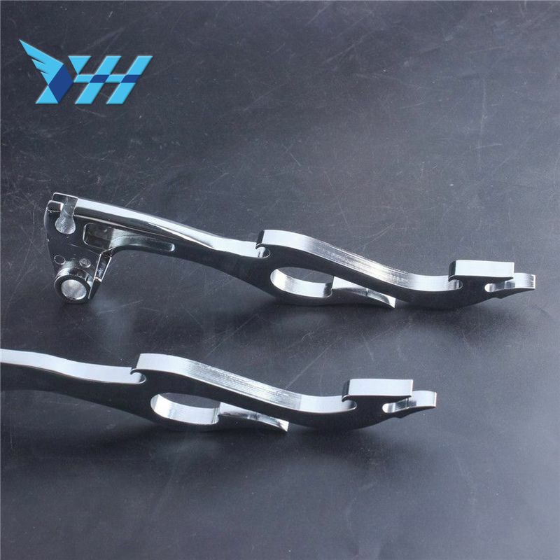 Chrome Hand Brake Lever Set For Suzuki Marauder 800 & Boulevard M50/C50