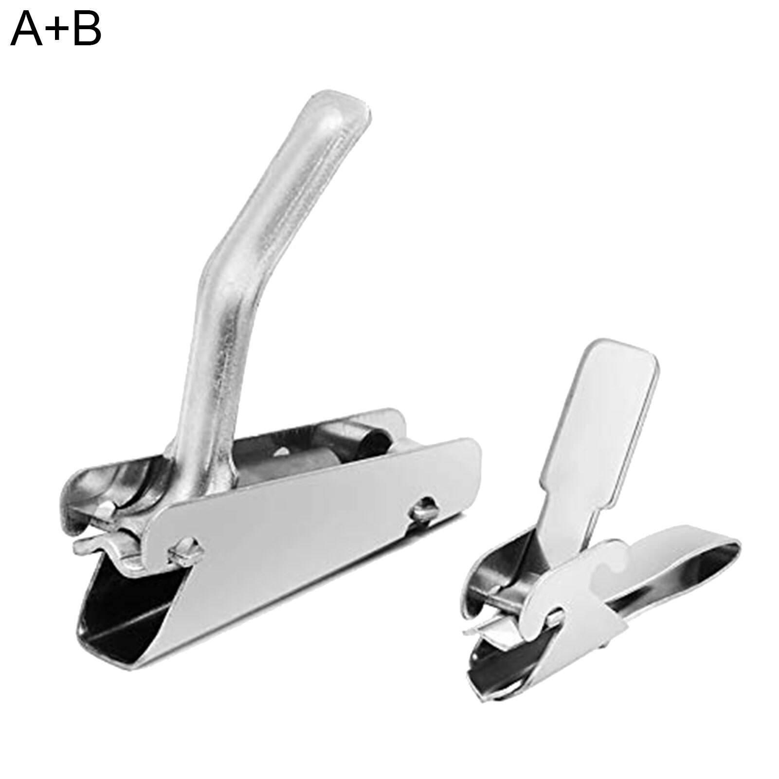 Stainless Steel Melon Seeds Opener Clamp Peeler Walnut Pine Peanut Sheller Folder Kitchen Nut Cracker Tool Accessories: AB