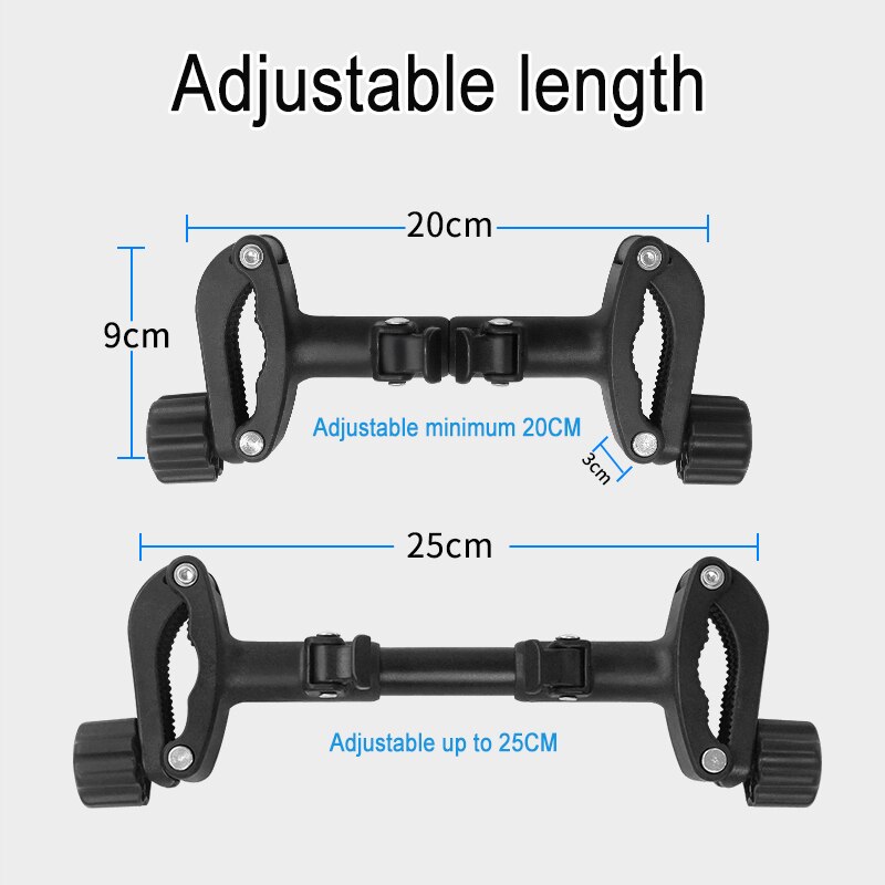 3 pièces sécurité poussette connecteur landau jumeaux Linker universel facile à utiliser coupleur Bush Portable Joint réglable poussette accessoire