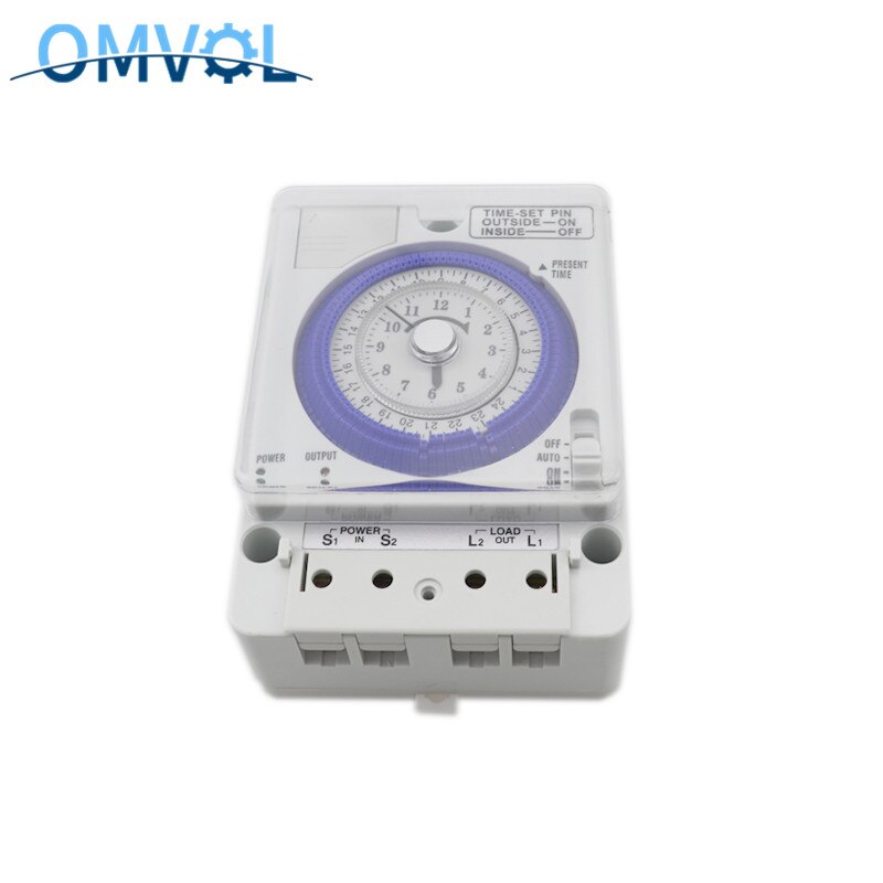 TB388 Mechanical Timer Switch 100-240V 24H 96 Settings Programmable Controller