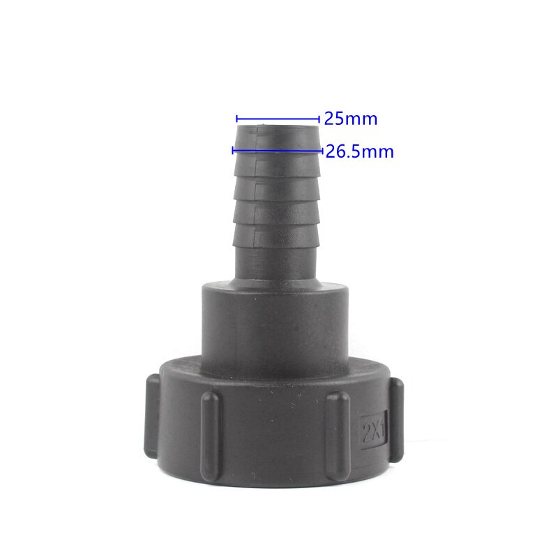 IBC Water Tank Adapter 12/19/25/32/38/50Mm Hose Pagoda Quick Connector Garden Irrigation Connection Tools Chemical Barrel Joint: size 3