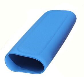 Car rubber Handbrake Shift Gear Knob Cover for ford Transit Ranger Mustang Ka Fusion Focus F-150: blue