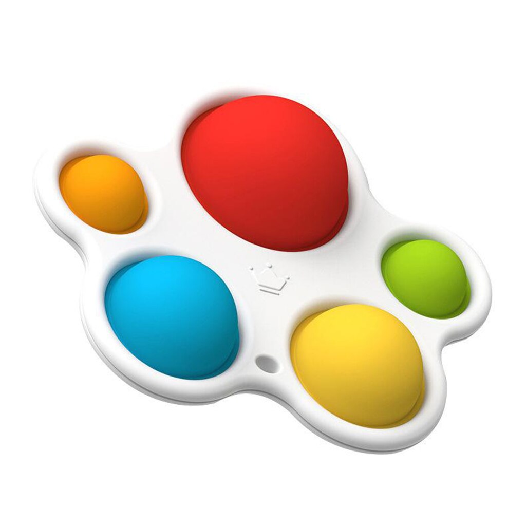 Baby Sensory Toys, Best Learning Toys Silicone Toy for Toddlers Ages 1~2 Years Old Infants Concentration Training Board