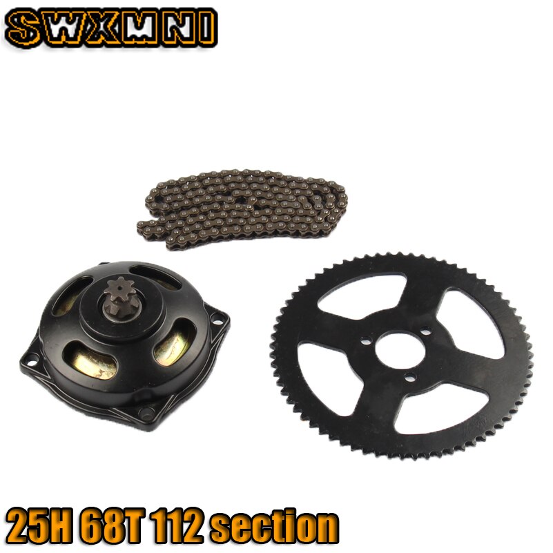 Transmissietandwiel, versnellingsbak tandwiel past voor 47cc 49cc 2-takt ATV Quad Dirt Pocket Mini Fiets Motorfiets (11 tanden