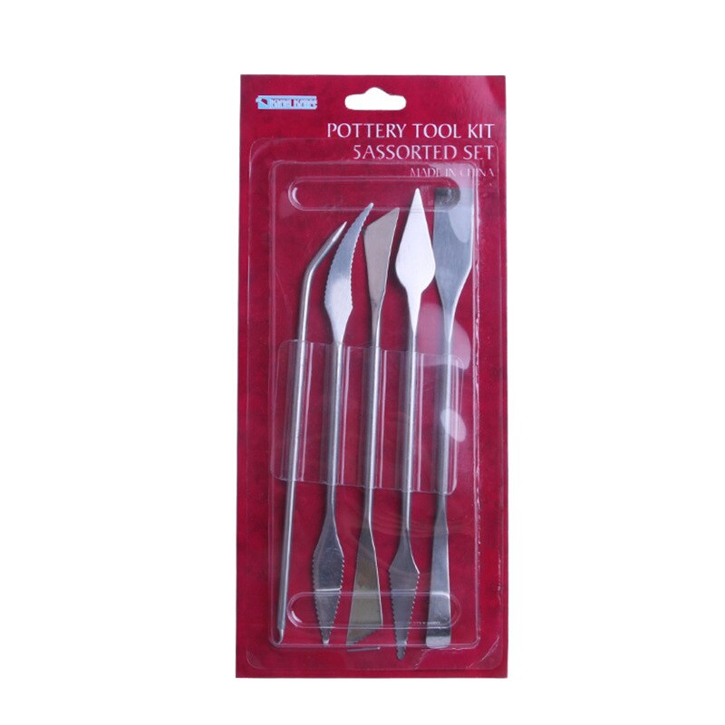 Stainless Steel Spatula Clay Knife Pottery Sculpture Painting Palette Knife Art Craft Paint Clay Tools Artist